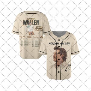 Morgan Tour 2025 Baseball Jersey, Wallen Concert 2025 Graphic Tee, Morgan Wallen Fan Jersey, Morgan Wallen Merch, Country Music Tees