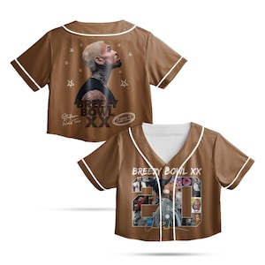 Personalized Chris Brown Breezy Bowl XX Baseball Jersey, Chris Brown Tour Jersey Shirt, Breezy Bowl Baseball Shirt, Chris Brown Graphic Tee