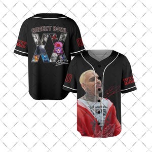 Chris Brown Breezy Bowl XX Baseball Jersey Shirt, Chris Brown 2025 Tour, Breezy Bowl Graphic Tee, Breezy Bowl XX Tour Shirt, Music Y2k Tees