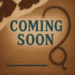 Custom Farm Brand Signs - Cowhide + Turquoise + Wood