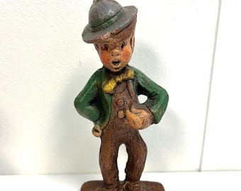 Vintage 1940's Disney Pinocchio Lampwick Syroco Wood Figurine!