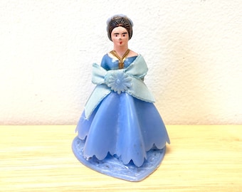 Vintage 1960's-70's Plastic Girl Sweet 16 Cake Topper/Toy | 1960s Kitsch | Party Decor