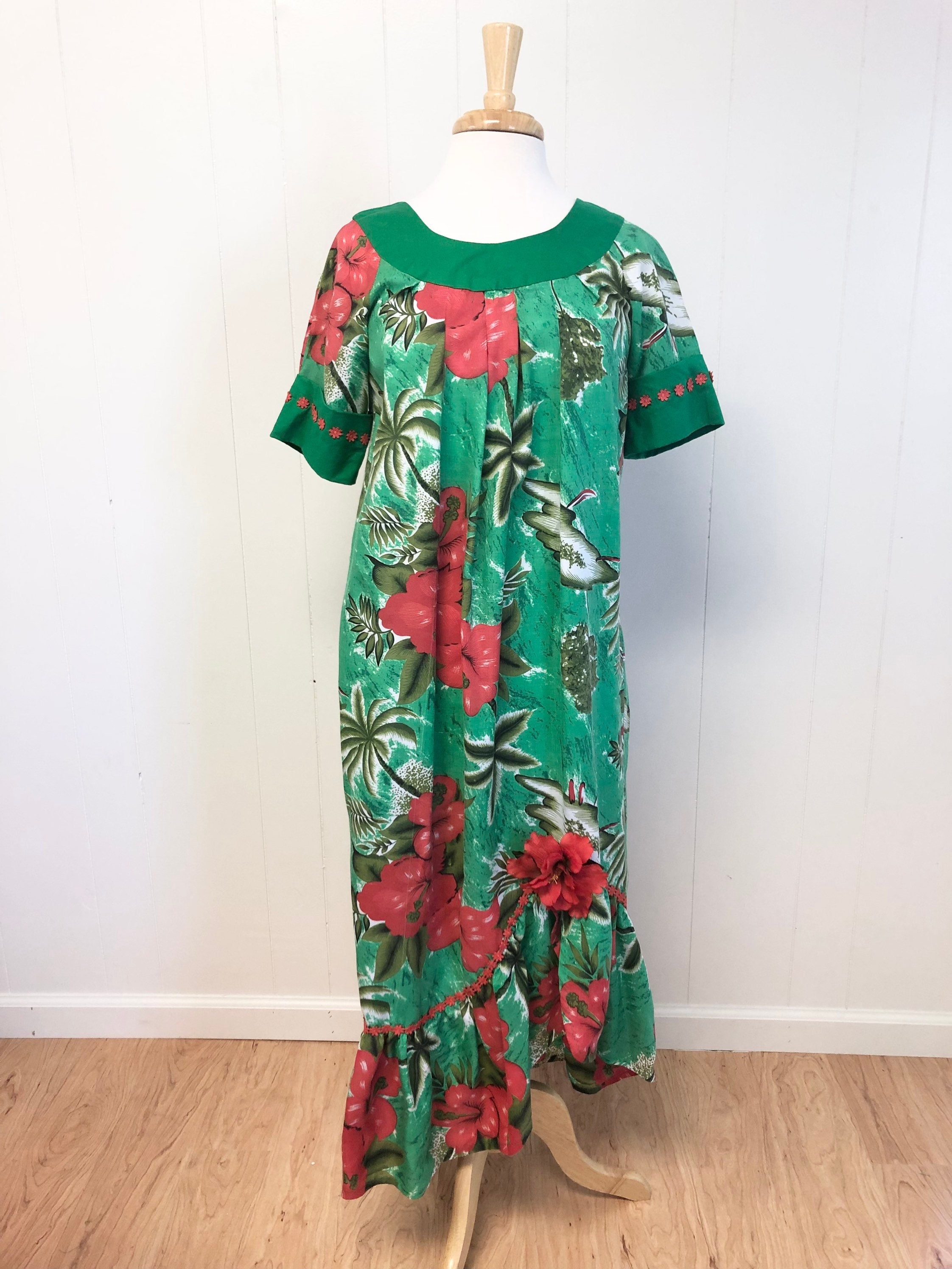 Long Sleeve Muumuu - Etsy