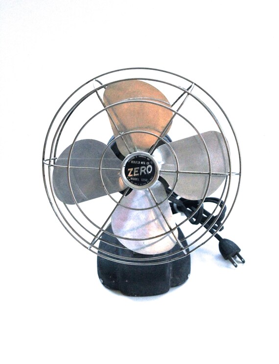 ZERO 扇風機 USA アメリカ ヴィンテージ レトロ アメリカZERO社の扇風機 レトロ ヴィンテージ USA ZERO FAN アメリカ