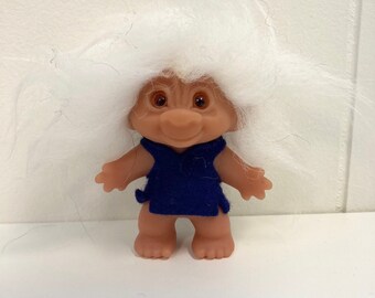 Vintage 1960's-70's Thomas Dam Original Vinyl Troll Doll!