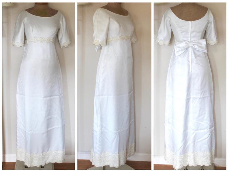 Robe De Mariée Vintage Année 60