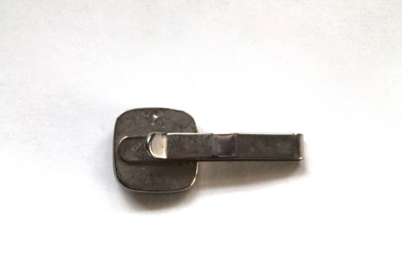 Vintage 1940's Baseball Player Metal Tie Clip! Ra… - image 2