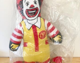 Advertising Ronald McDonald Plush Doll! New in Bag!