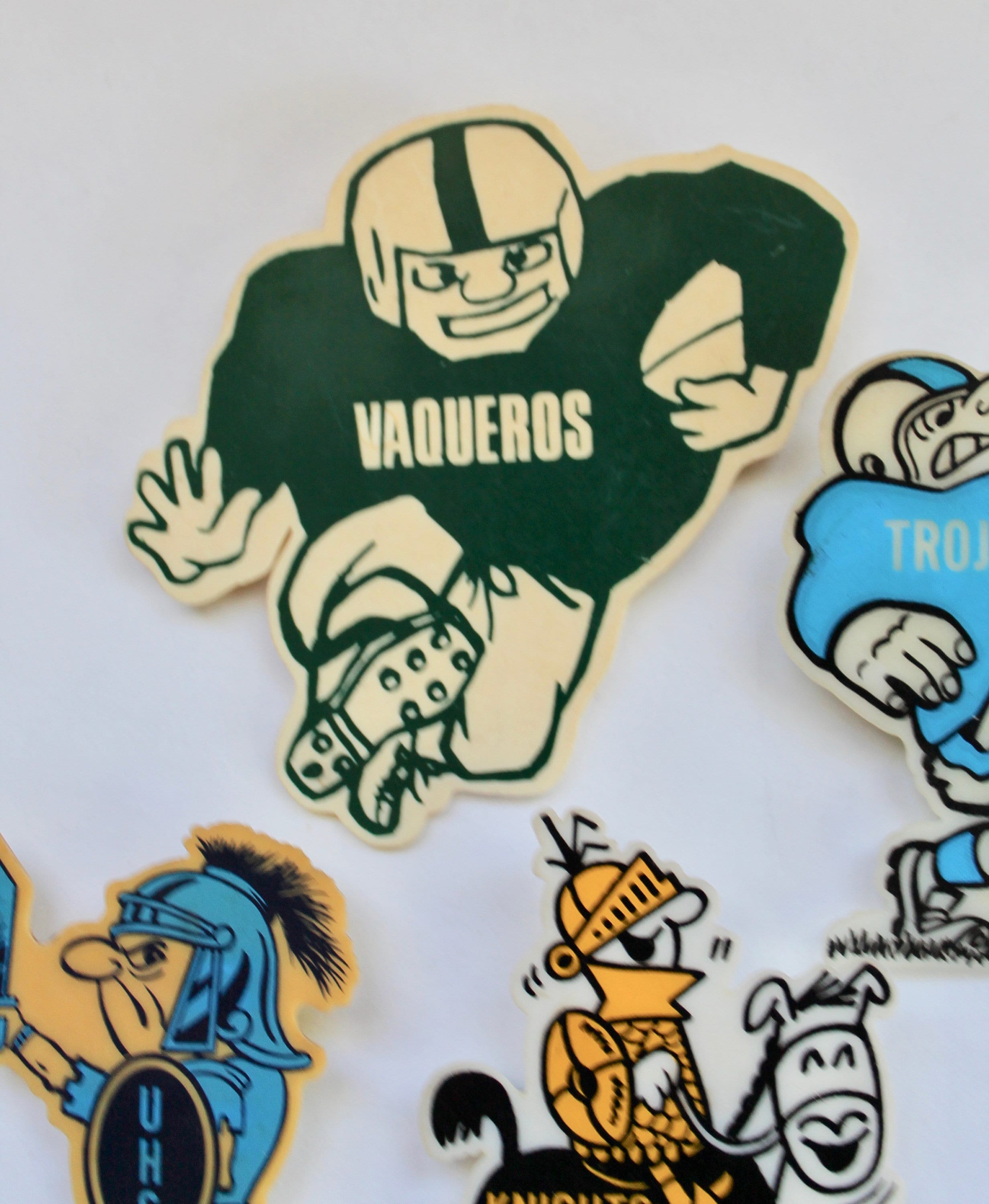 Ancienne Mascotte vintage équipe de football S. A. ISSOUDUN années 50-60