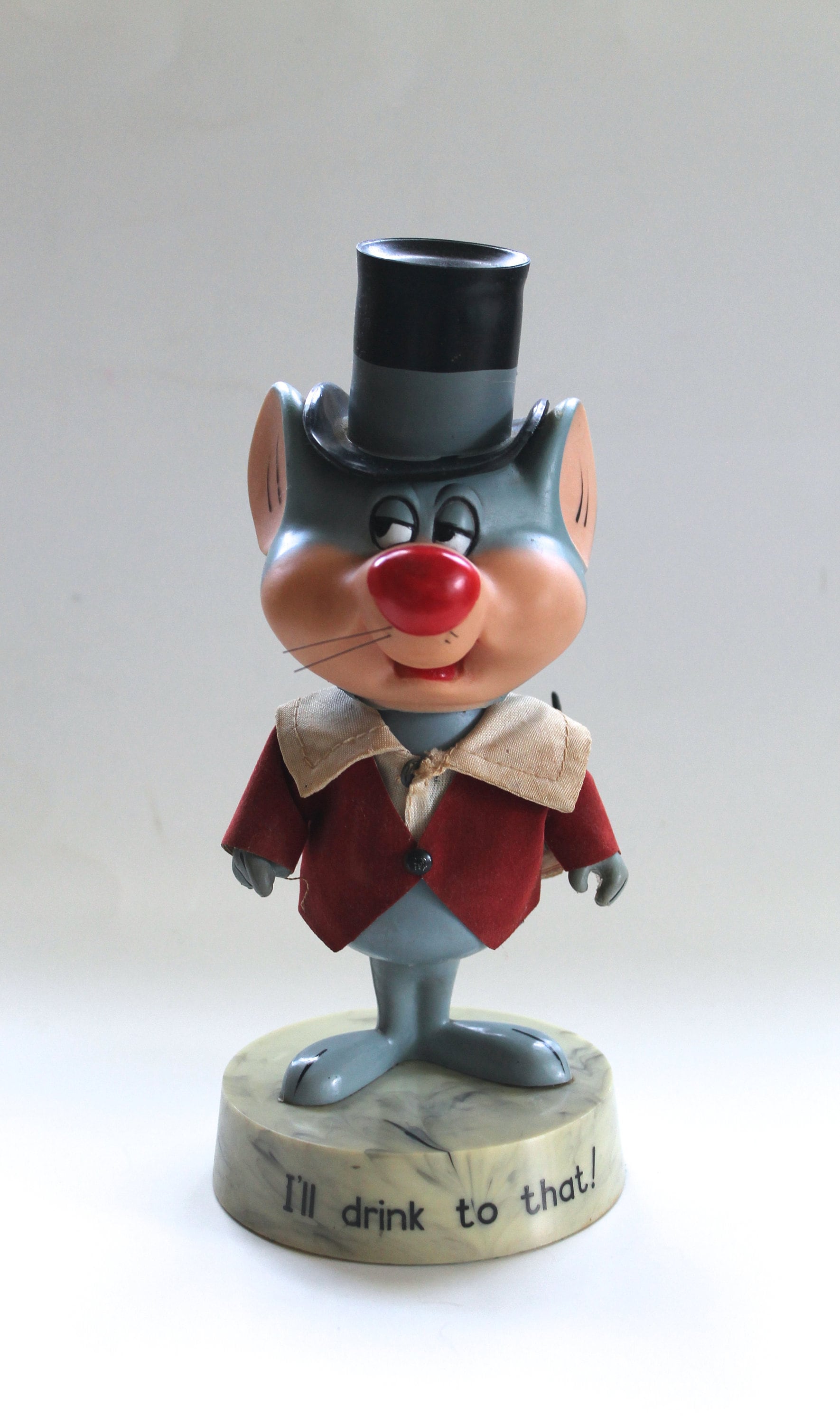 ワーナーブラザーズ 1970 マーリンザマジックマウスDAKIN社製 ソフビ Vintage Dakin Figurine Hard Plastic Merlin The Magic Mouse I