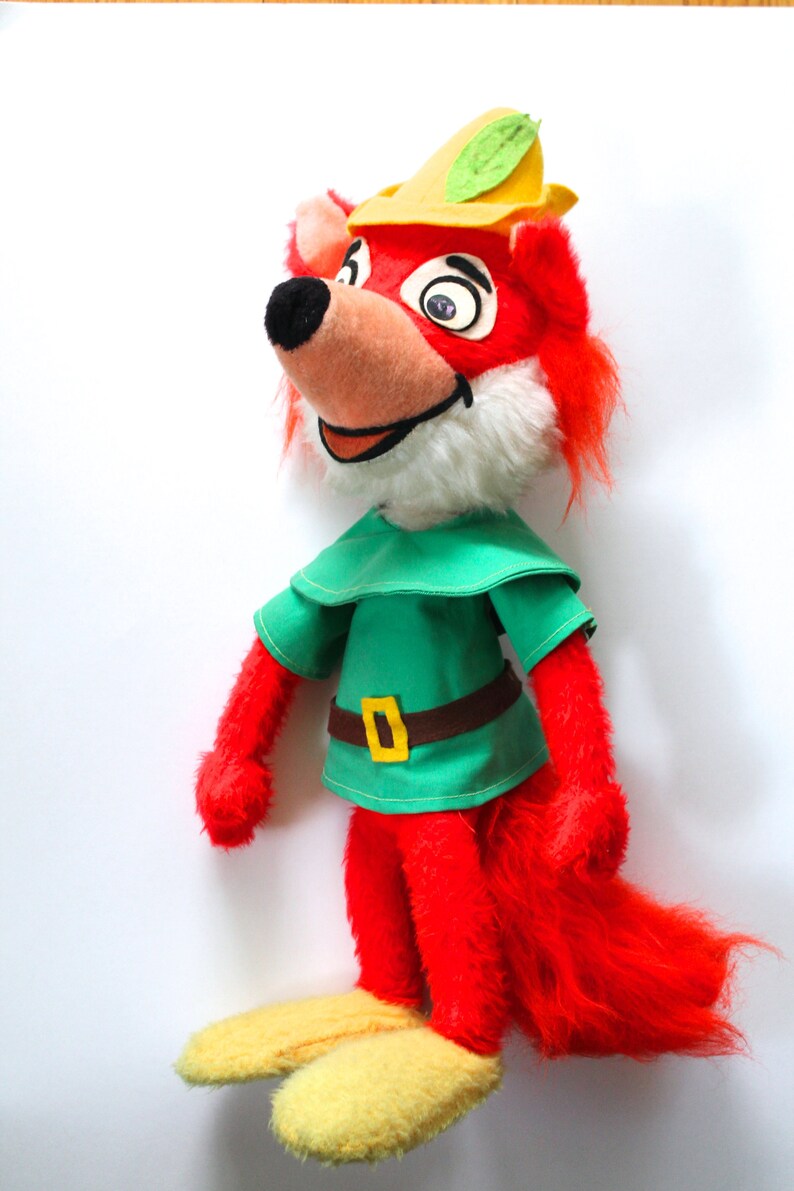 Vintage 1970's Disney Robin Hood Plush Doll! Rare! 23" Tall! - Etsy