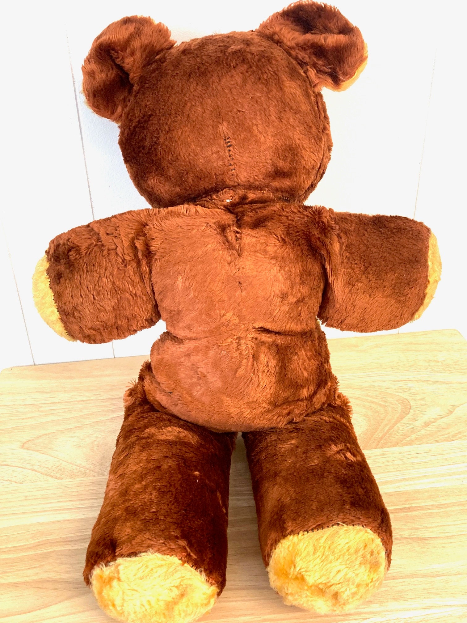 Vintage 1950's Rubber Face Panda Bear Large Plush Doll! Cute! - Etsy