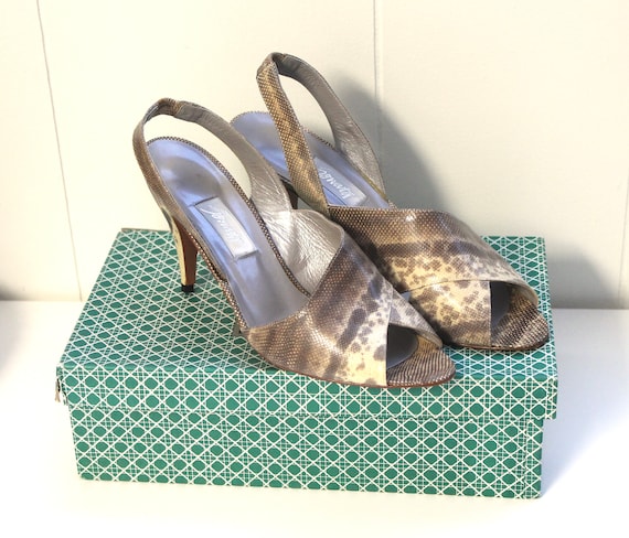 Vintage 1970's-80's Sonata Heel Pumps Women's Shoes Size 9M!