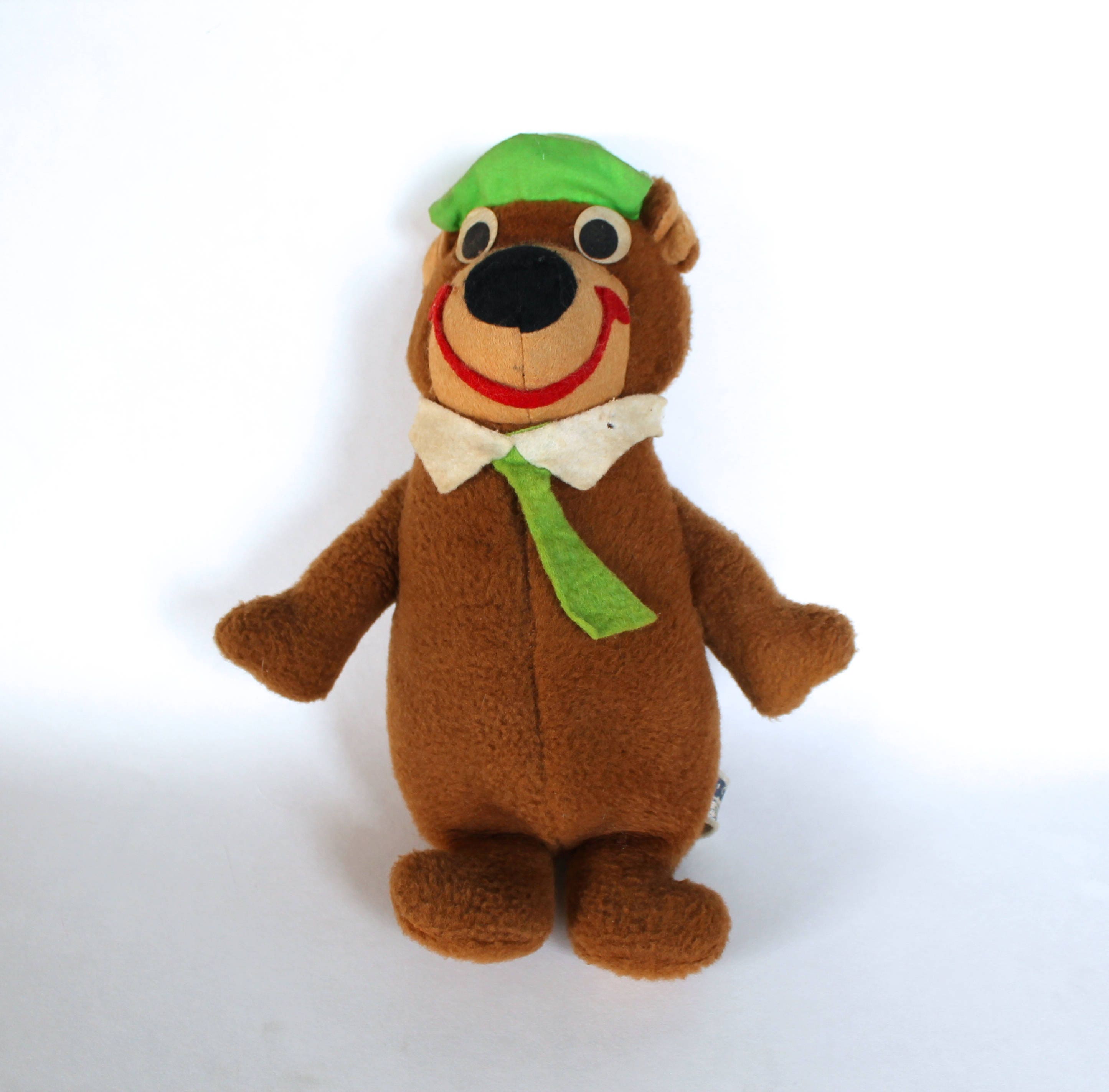 Vintage 1970's Hanna Barbera Yogi Bear Plush Doll Etsy.