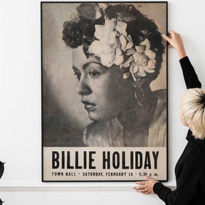 Classic Jazz Music Poster – Vintage Wall Art, Jazz Memorabilia, Jazz Art Wall Decor
