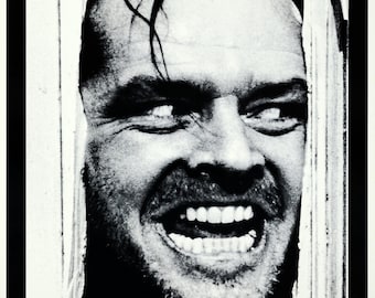 1980s Vintage Horror Poster – Retro Psychological Thriller Movie Print PRINTABLE DOWNLOAD