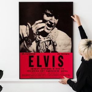 3x Rock and Roll Concert Posters - 50s and 60s Rock n Roll Wall Art PRINTABLE DOWNLOAD Buy One Get One Free