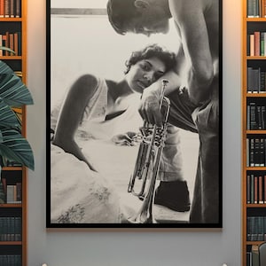 Iconic Jazz Classic Chet Baker Jazz Concert Poster – 50s Vintage Wall Art from the Golden Jazz Era PRINTABLE DOWNLOAD