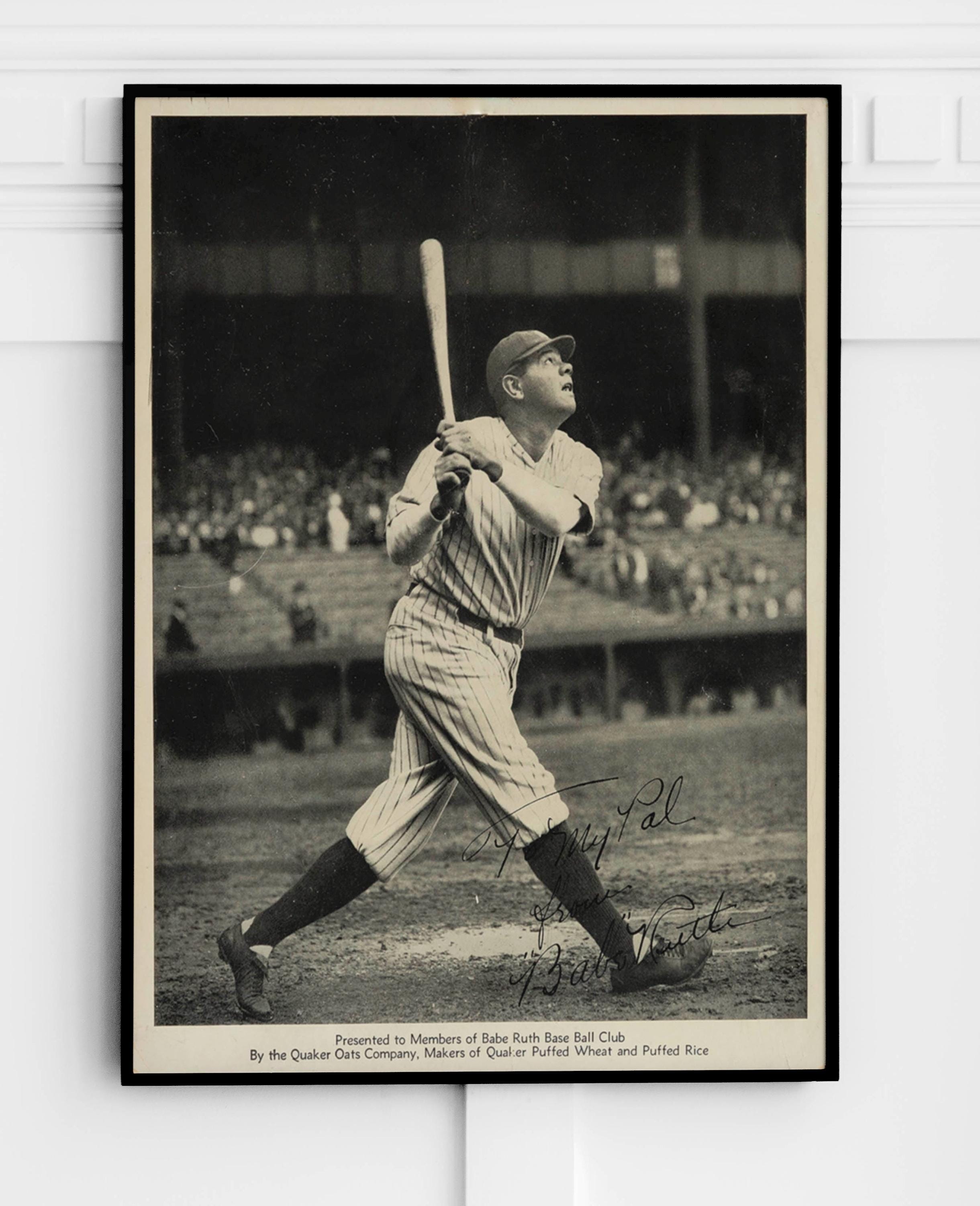 Three Babe Ruth Posters – New York Yankees Promotional Prints PRINTABLE ...