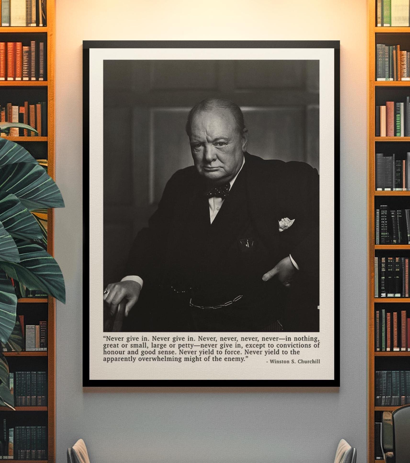 Winston Churchill - Etsy