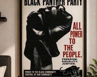 Three Vintage 1960s Protest Posters – Civil Rights Activism (Printable Download)