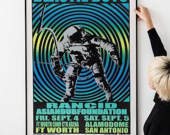 Retro 90s Music Poster – Hip-hop, Punk & Fusion Art for Classic