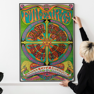 ポスター vintage 60's poster 860 60s Music Poster Stock Photos, High-Res Pictures, and