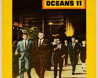 オーシャンズ11 1960年 フランク・シナトラ カルト映画ポスター復刻版