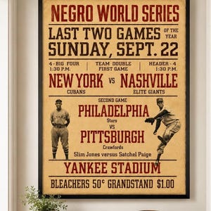 Pôster histórico do Campeonato de Beisebol de 1935, estilo vintage retrô, com estampa esportiva de estádio.