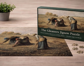 The Gleaners Jigsaw Puzzle - Classic Realism Fine Art [1014] Pieces | Museum-Style Art Puzzle for Adults