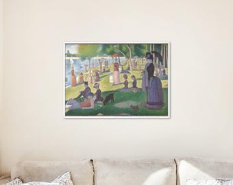 A Sunday Afternoon Puzzle – Classic Pointillism Art Jigsaw Puzzle [1014] Pieces | Museum-Style Fine Art Puzzle