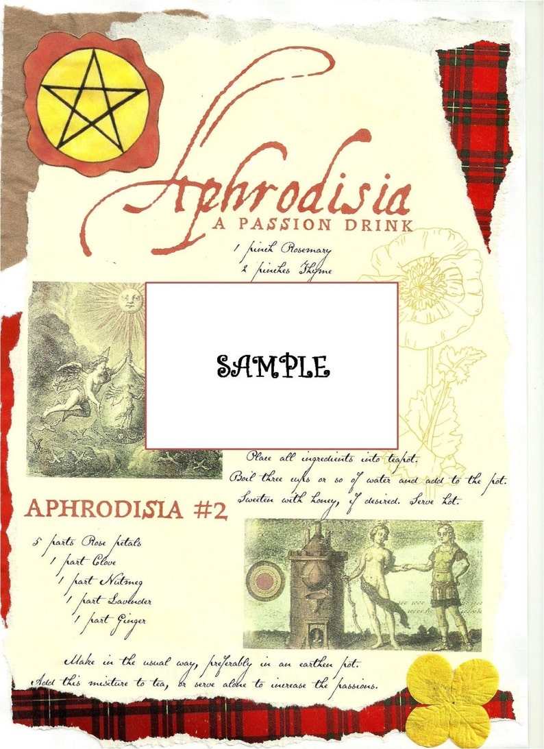Practical Magic Replica Spell Pages Digital Download SET 1 | Etsy