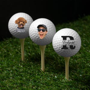 Personalized Golf Balls: Custom Photo, Logo, or Design - Golf Gift