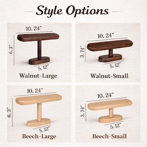Birthday Gift Wood Watch Holder Stand, Personalized Name Watch Display Stand, Gifts For A Watch Lover, Watch Holder for Men, Gifts For Him image 5