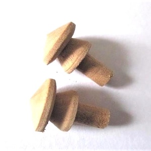 Georgian, Regency knob, pull, handle for small antiques, hand turned