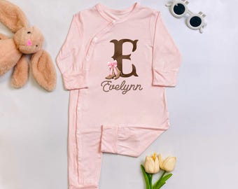 Custom Cowgirl Baby Bodysuit, Western Baby Romper, Cowgirl Boots Bodysuit, Cowgirl Baby Outfit