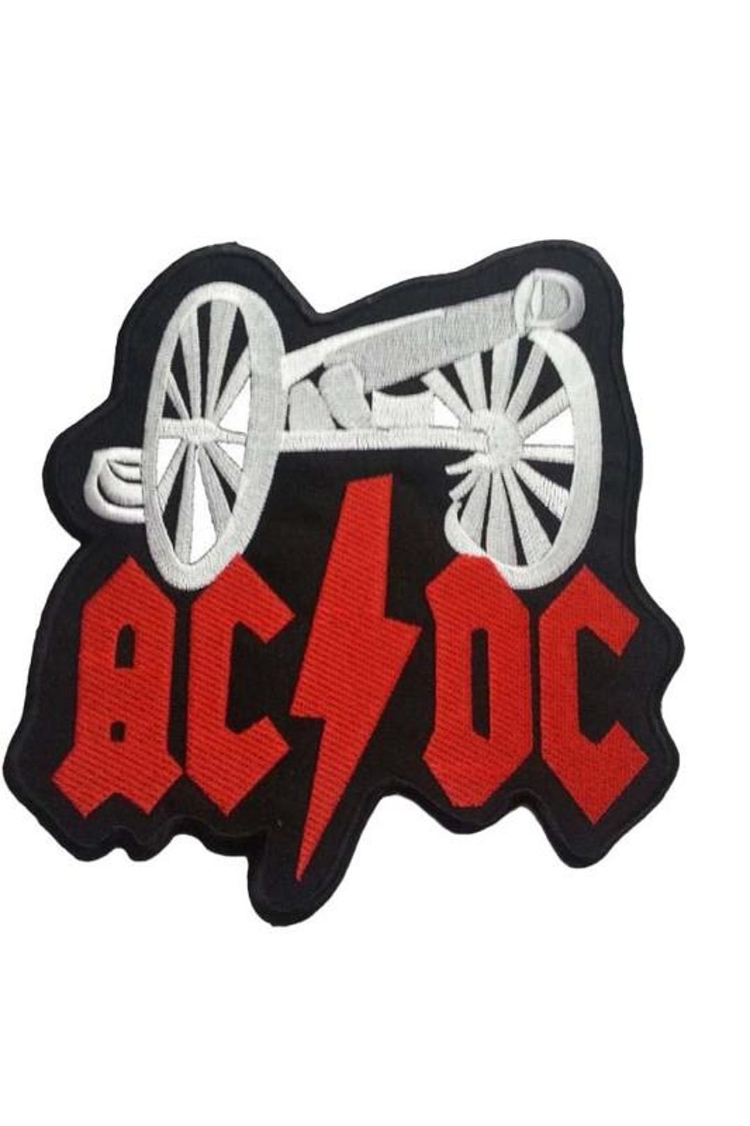 Ac Dc Acdc Embroidered Patch Badge Applique Iron on 381524 - Etsy