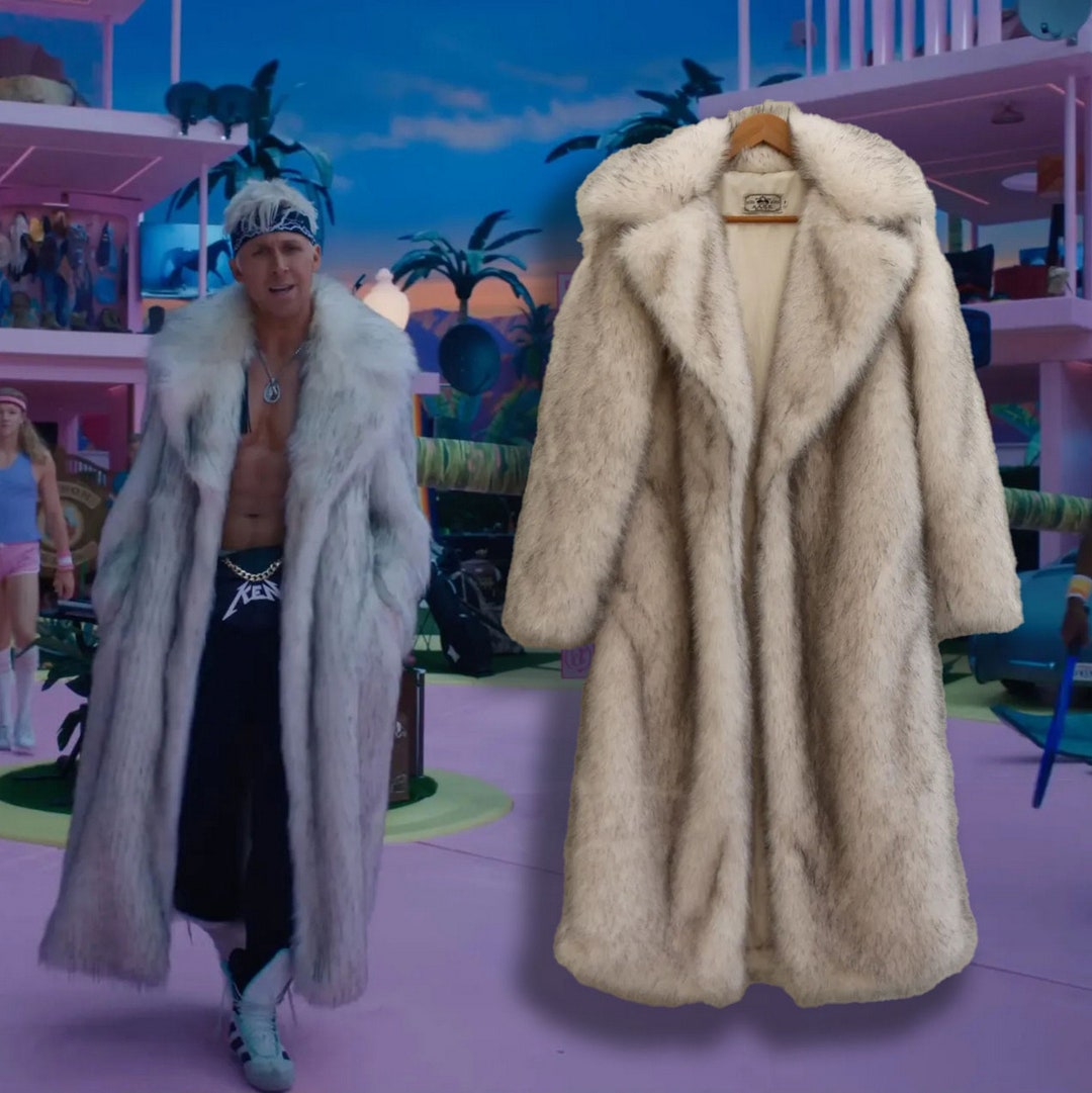 Ken Mojo Dojo Fox Fur Coat Ken High Quality Fur Coat Ken Movie - Etsy