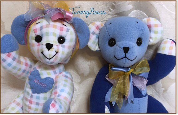handmade memory bears
