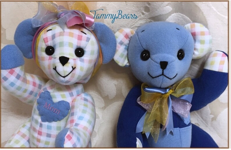 handmade memory bears