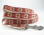 Aztec Style hemp dog leash