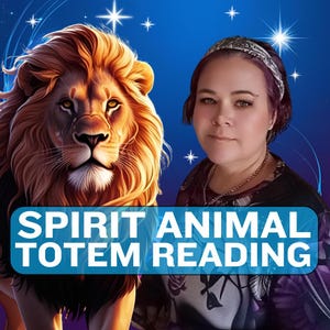 Leitura psíquica de totens de animais espirituais, no mesmo dia, detalhada e precisa