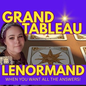 Lettura Lenormand Grand Tableau, lettura psichica completa, consegna veloce, onesta e dettagliata