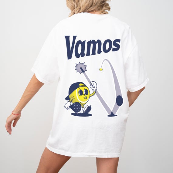 Padel cartoon t shirt | Paddle tennis design print | Paddel gift present | unisex men women tee | short sleeve apparel clothing