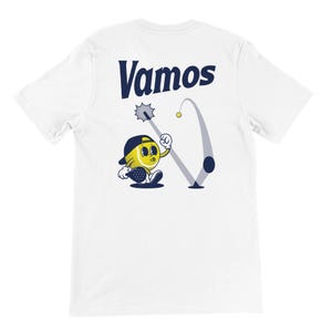 Padel cartoon t shirt | Paddle tennis design print | Paddel gift present | unisex men women tee | short sleeve apparel clothing image 5