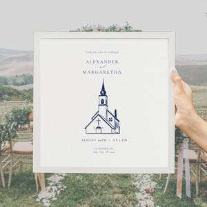 Esboço desenhado à mão para local de casamento, cartão de casamento, local de casamento digital, ilustração personalizada, desenho de local de casamento, desenho de linha desenhado à mão