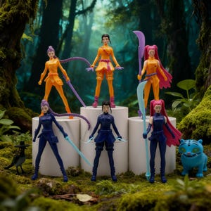 Inspired Kp Doll Set, Kp Collectible Figures Ornaments Gifts Desk Decor, Anime Model Action Figures Cartoon Toys for Kids, Christmas Gifts