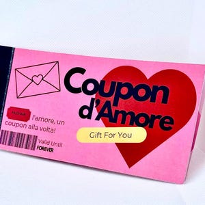 Coupon d'amore
