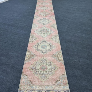 3x21ft,Turkish rug,HERKI VINTAGE RUNNER Rug, Herki Runner, Handmade Wool Herki, Runner Rug, Extra Long Runner