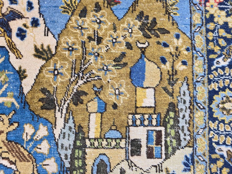 4x6 Handmade Wool Nature Turkish Oriental Style Rug